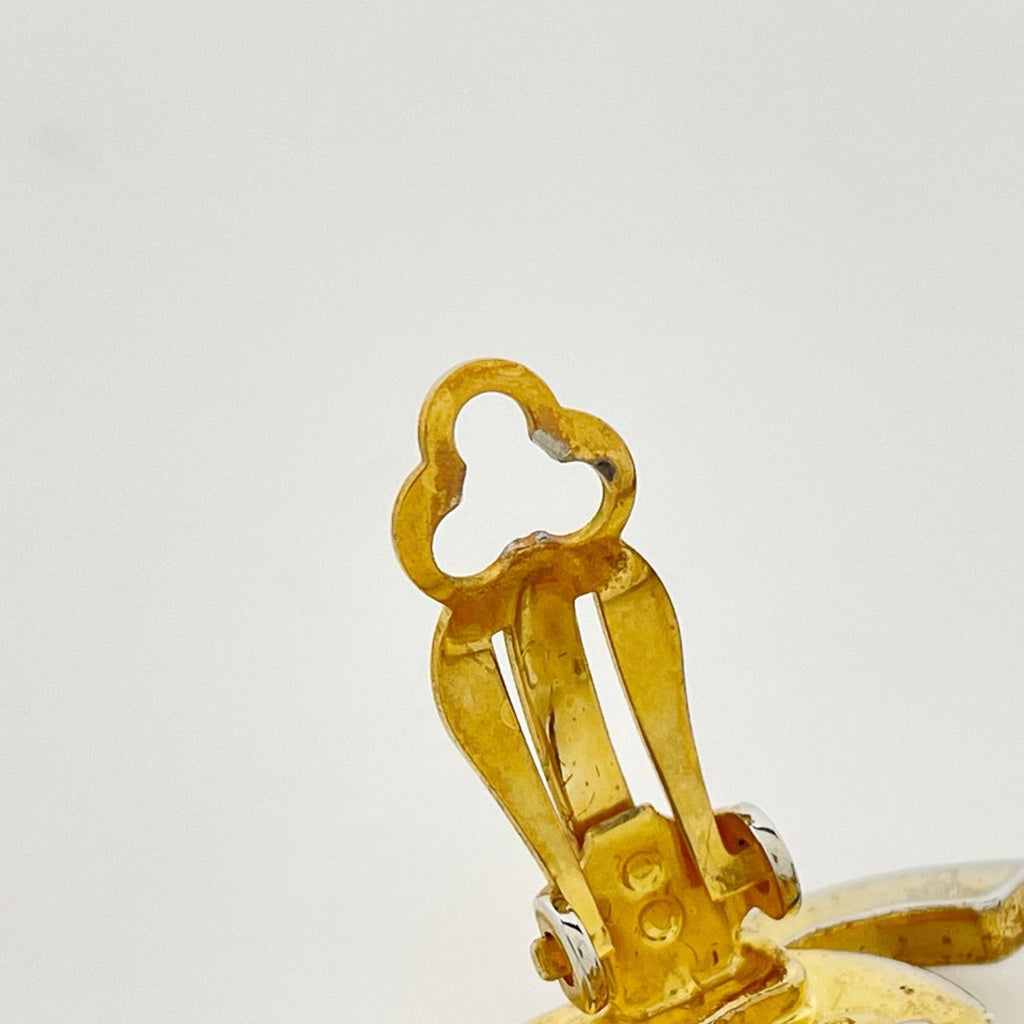 Chanel Earrings CC Logo Gold Plated — view 4