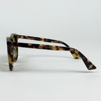 Gucci Sunglasses Interlocking Gradient Demi Pattern Acetate Brown Eyewear — view 2