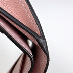 Louis Vuitton Portefeuille Zoe Trifold Wallet Compact Monogram Rose Velours — view 5