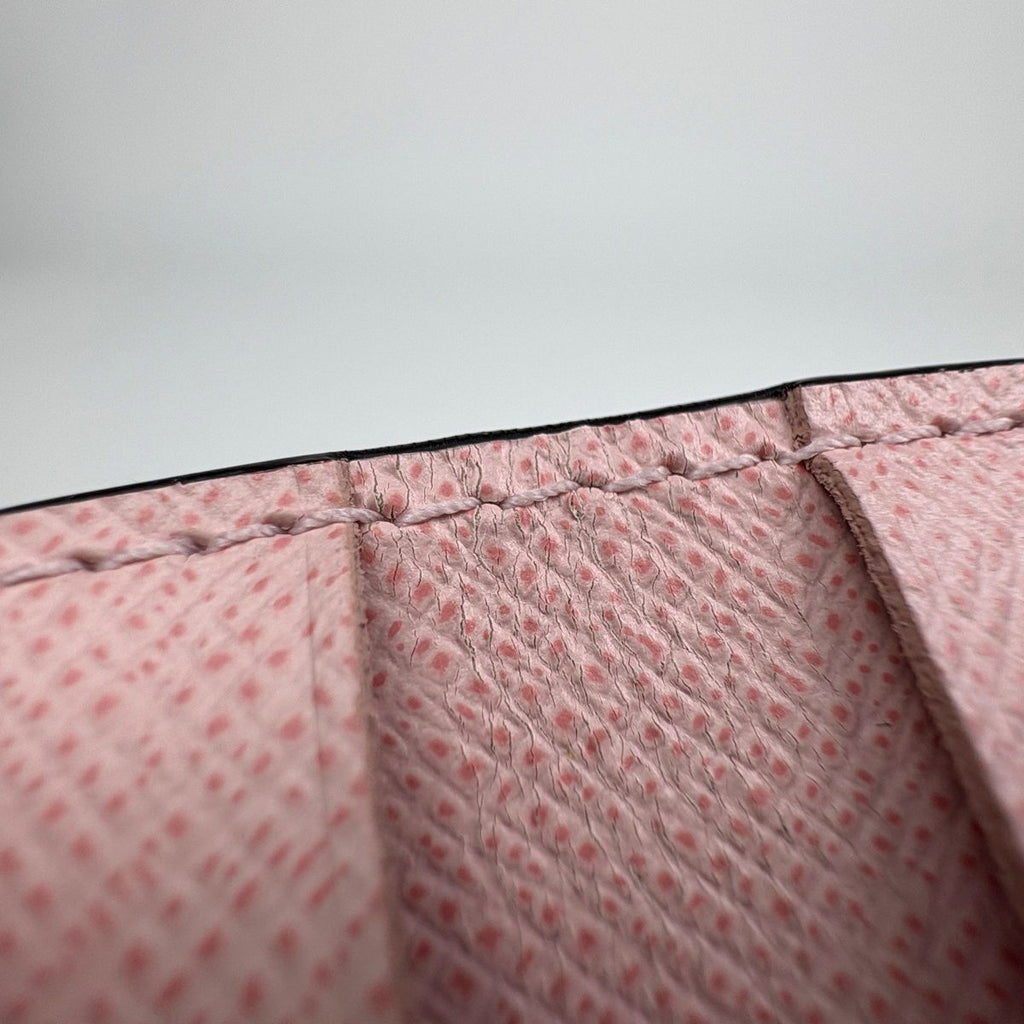 Louis Vuitton Portefeuille Zoe Trifold Wallet Compact Monogram Rose Velours — view 8