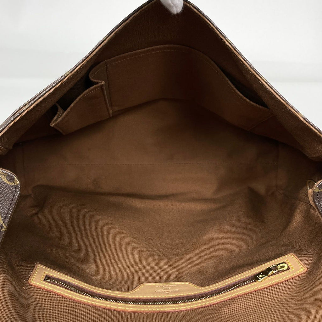 Louis Vuitton Aves Shoulder Bag Monogram Brown — view 7