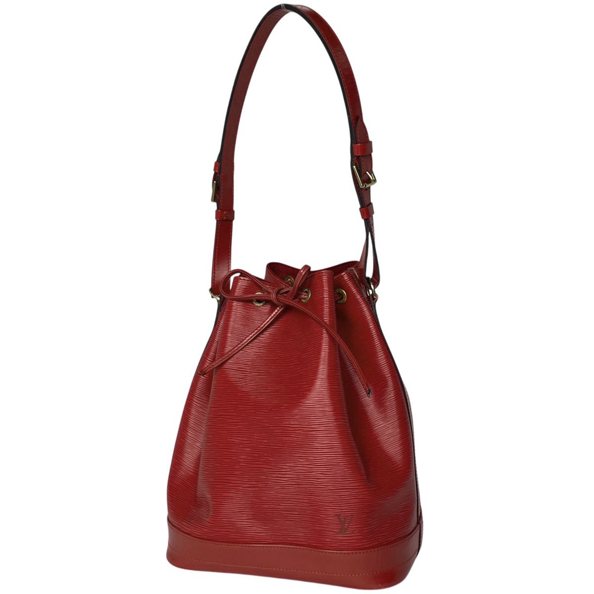 Louis Vuitton Noe Shoulder Bag Drawstring Epi Castilian