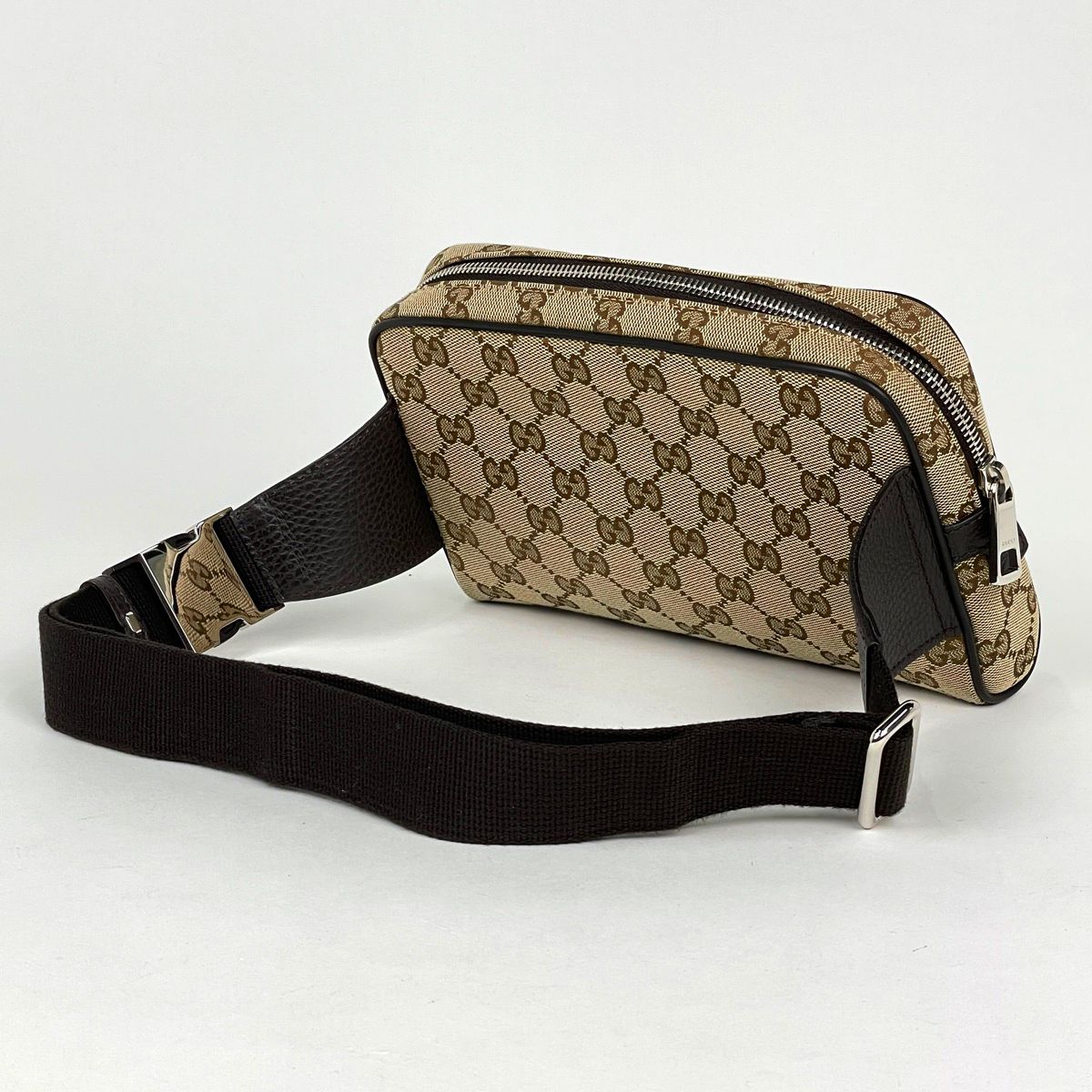 Gucci Belt Bag GG Pattern Canvas Brown — view 2