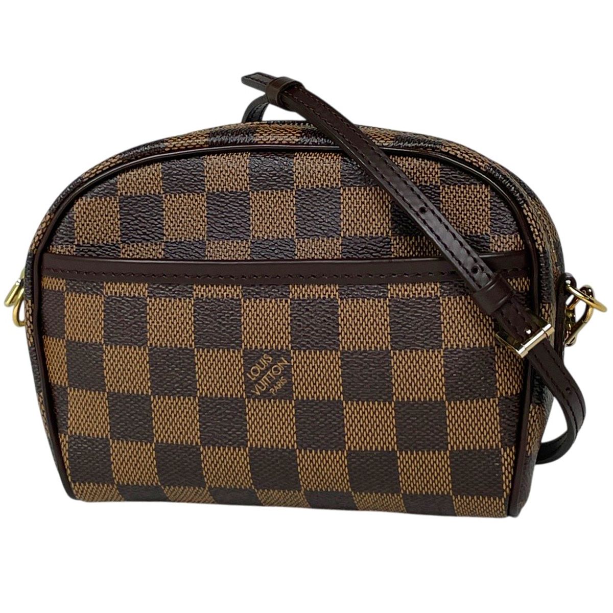 Louis Vuitton Pochette Ipanema Shoulder Bag Damier Brown