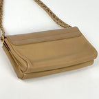 Fendi Shoulder Bag Pecan Leather Beige — view 2