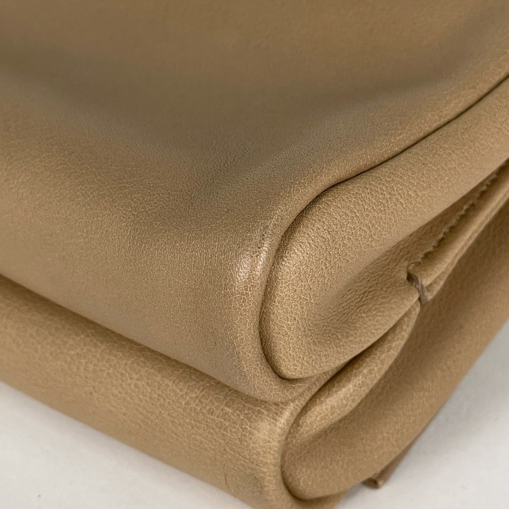 Fendi Shoulder Bag Pecan Leather Beige — view 3