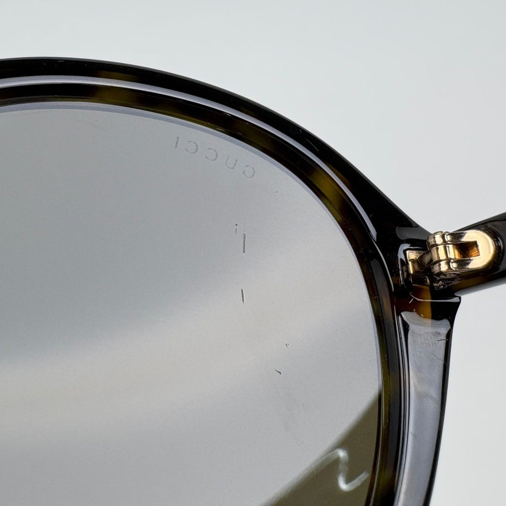Gucci Sunglasses Interlocking Eyewear Demi Pattern Acetate Brown — view 4