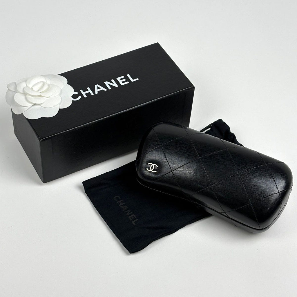 Chanel Sunglasses CC Logo Gradient Eyewear Acetate Bordeaux — view 7