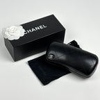 Chanel Sunglasses CC Logo Gradient Eyewear Acetate Bordeaux — view 7