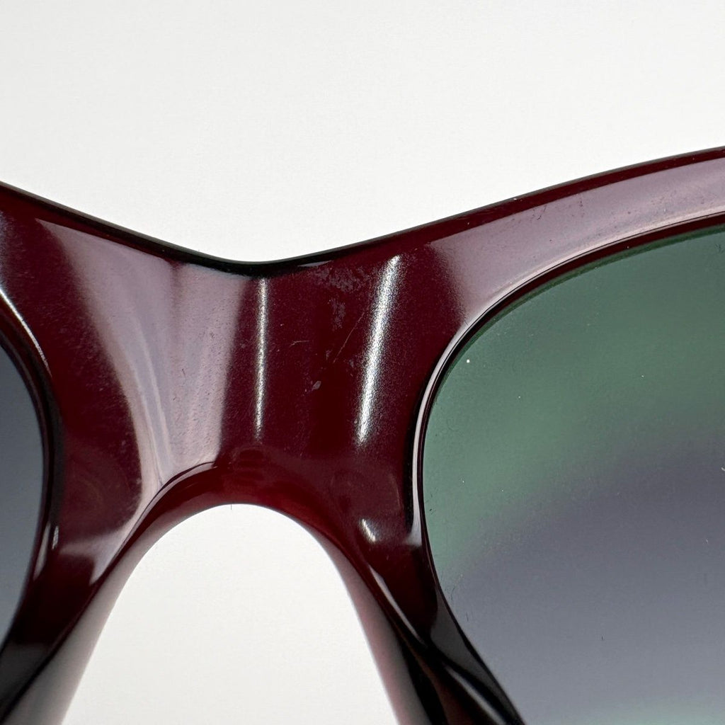 Chanel Sunglasses CC Logo Gradient Eyewear Acetate Bordeaux — view 5
