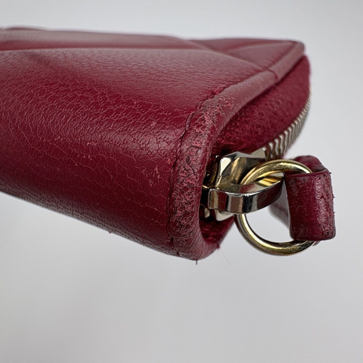 Chanel Coin Case CC Logo Zip Around Leather — view 3