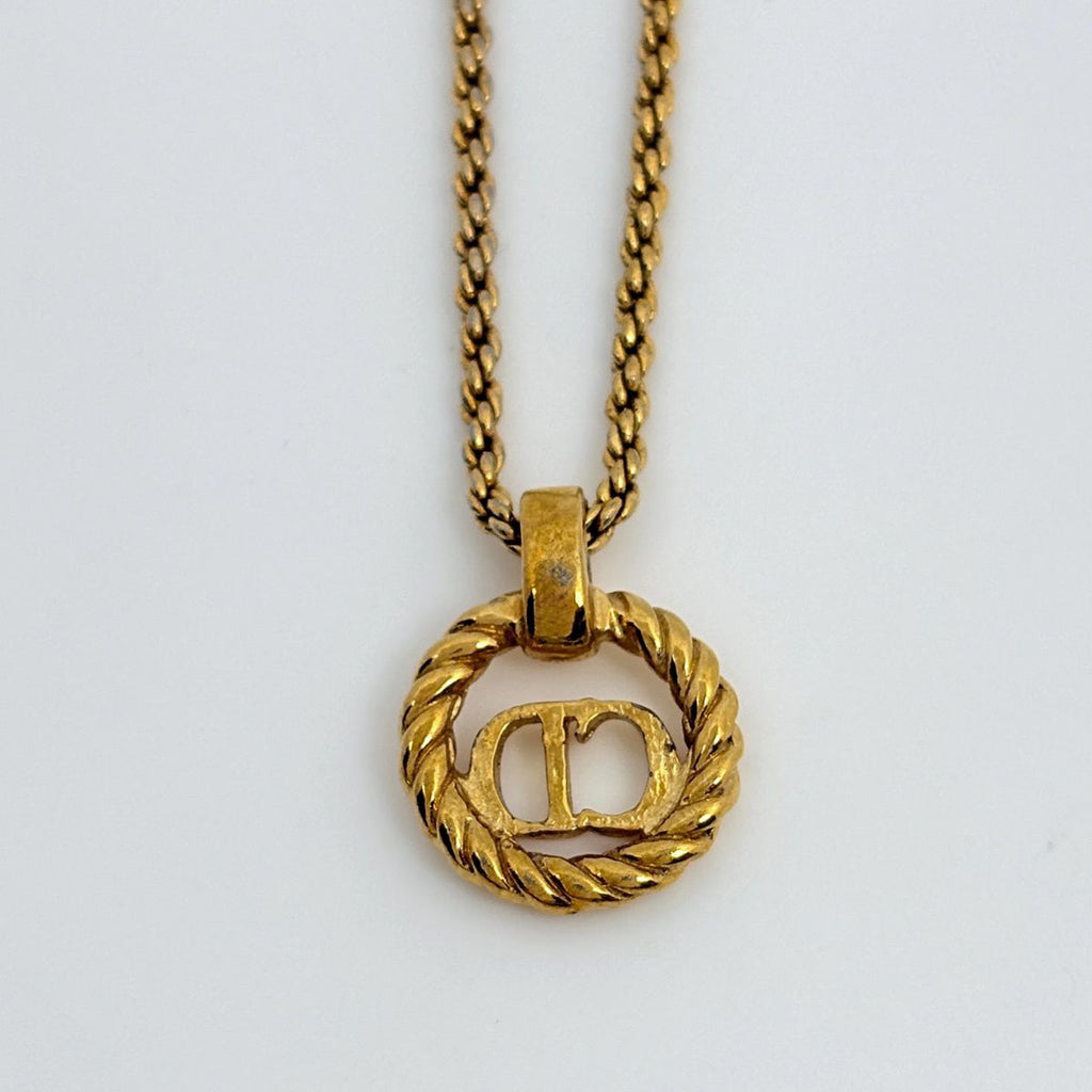 Dior Necklace CD Gold Plated — view 2