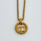 Dior Necklace CD Gold Plated — view 2