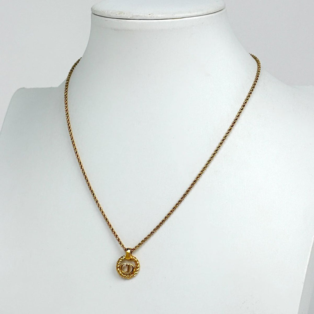 Dior Necklace CD Gold Plated — view 4