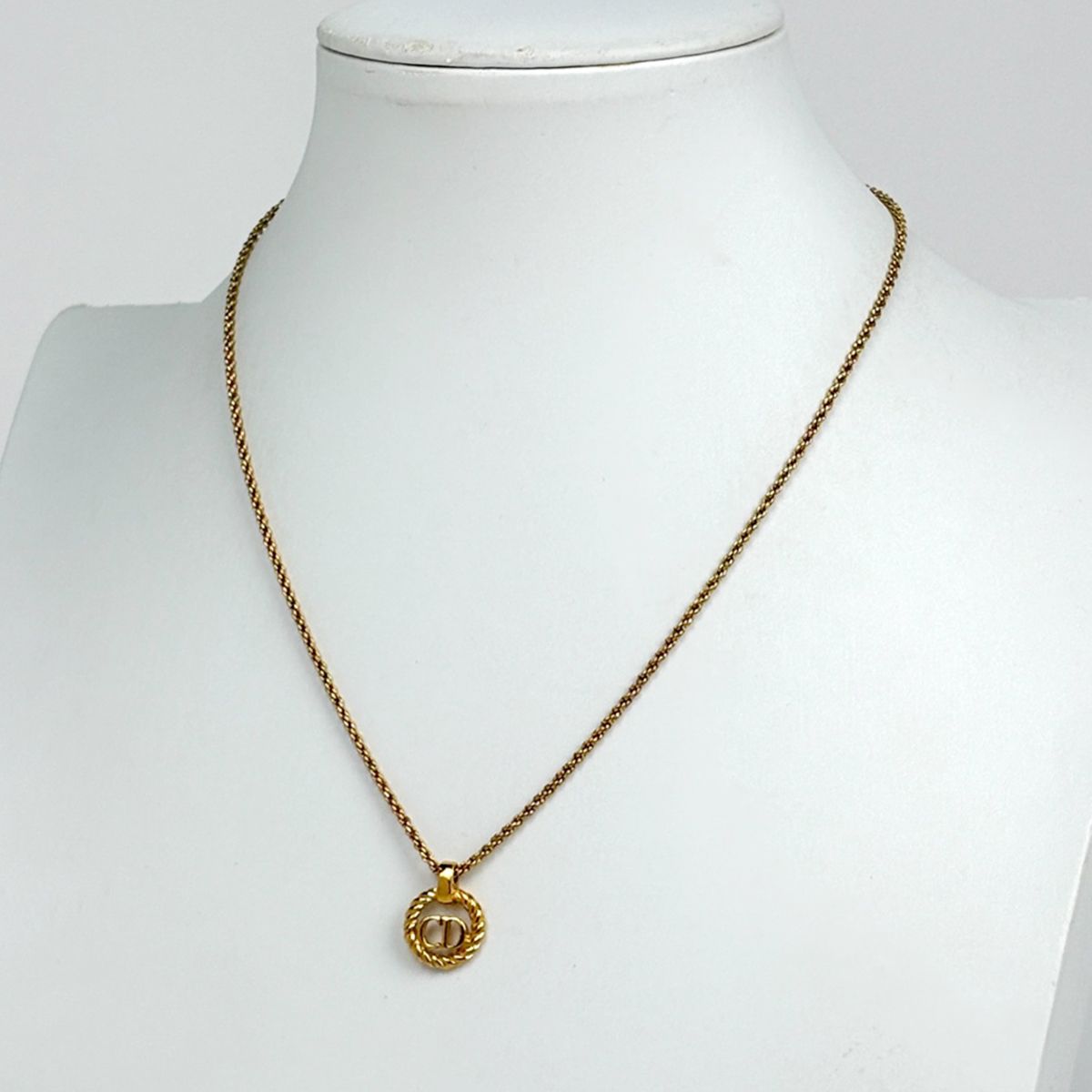 Dior Necklace CD Gold Plated — view 4