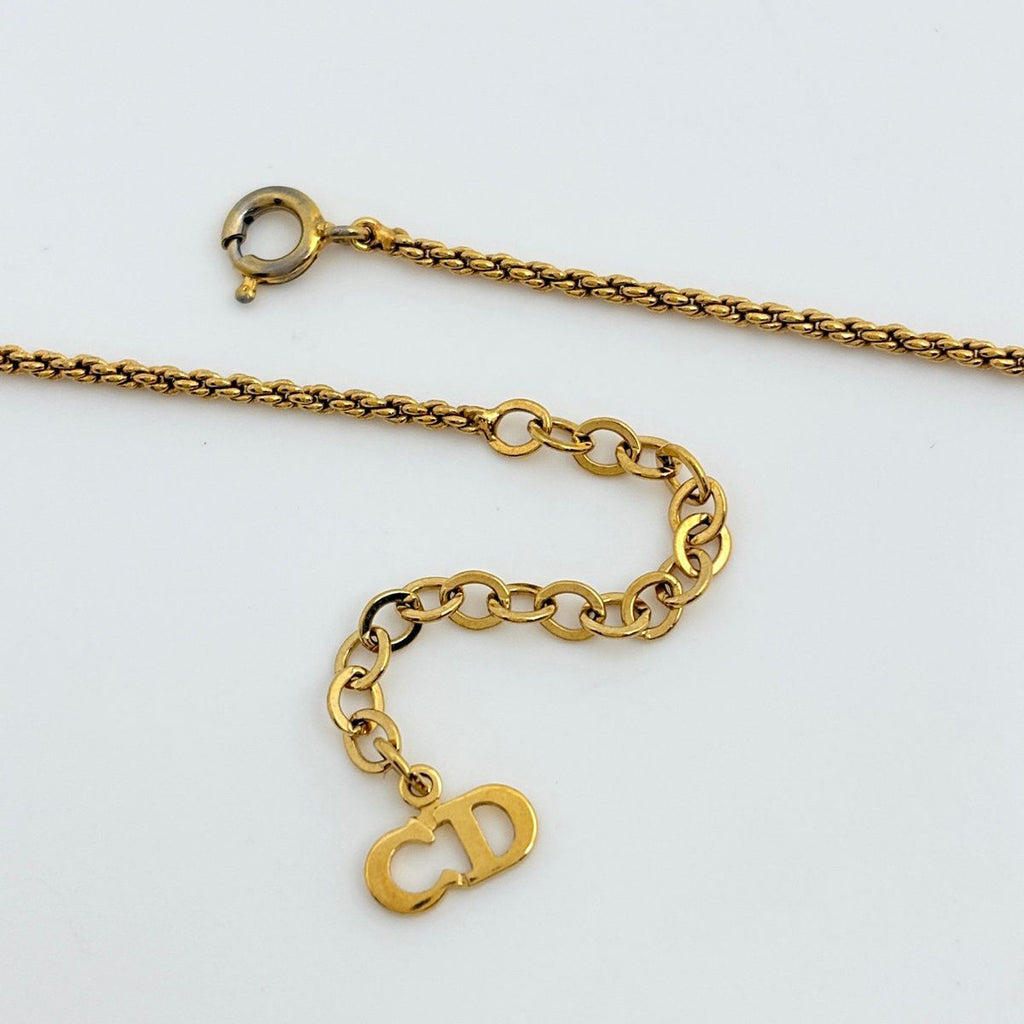 Dior Necklace CD Gold Plated — view 3
