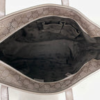 Gucci Tote GG Supreme Pattern Metallic Pink — view 8