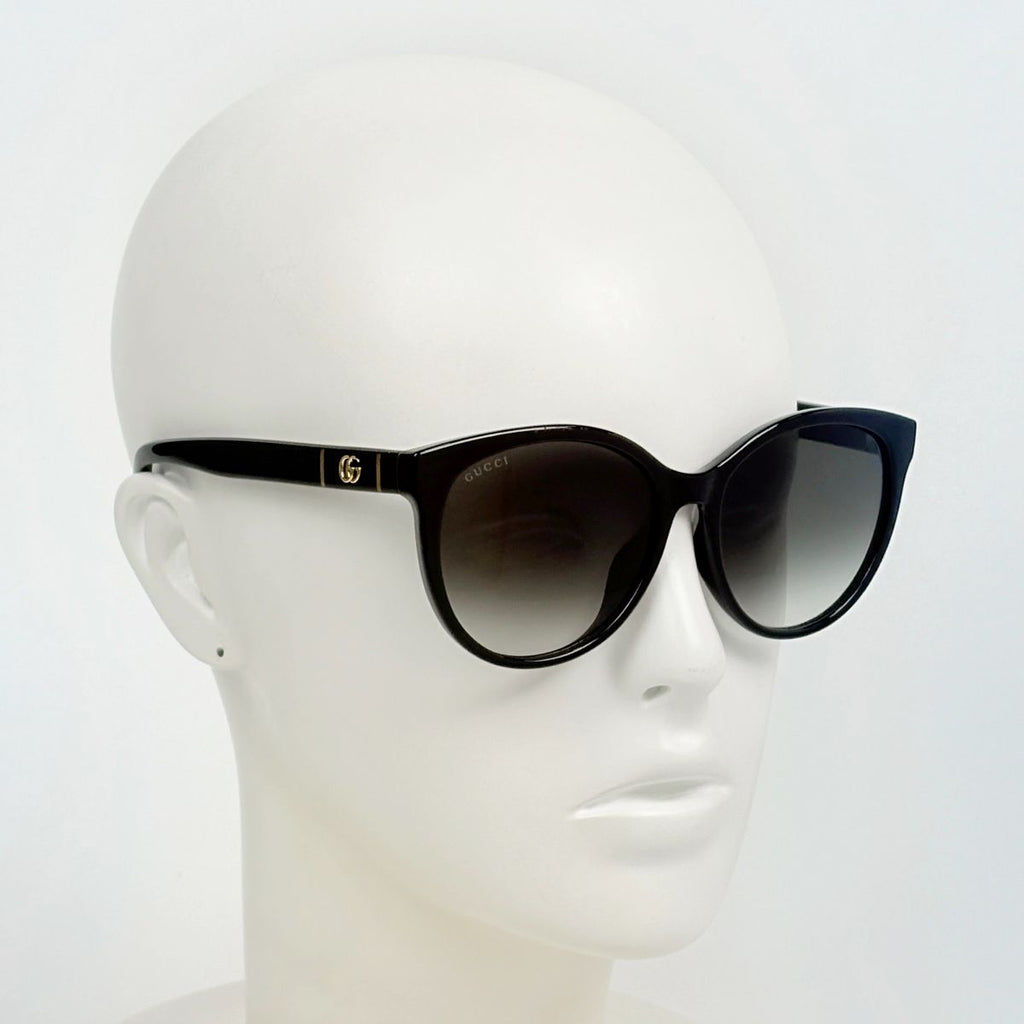 Gucci Sunglasses Gradient Double Acetate Black Eyewear — view 5