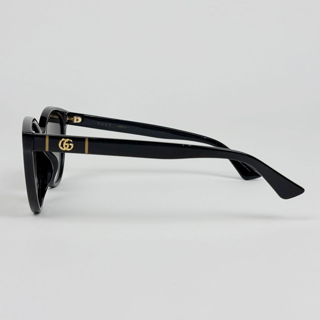 Gucci Sunglasses Gradient Double Acetate Black Eyewear — view 2