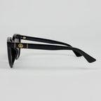 Gucci Sunglasses Gradient Double Acetate Black Eyewear — view 2