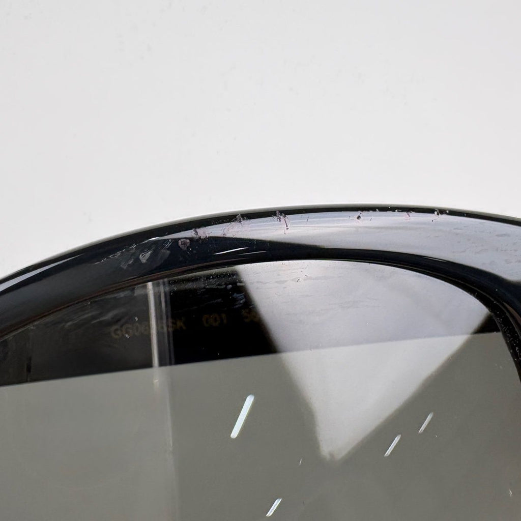 Gucci Sunglasses Gradient Double Acetate Black Eyewear — view 4