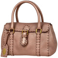 Fendi Handbag Selleria Mini Linda Leather Pink