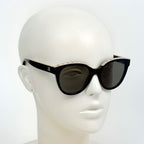 Chanel Sunglasses CC Logo Eyewear Acetate Black — view 6