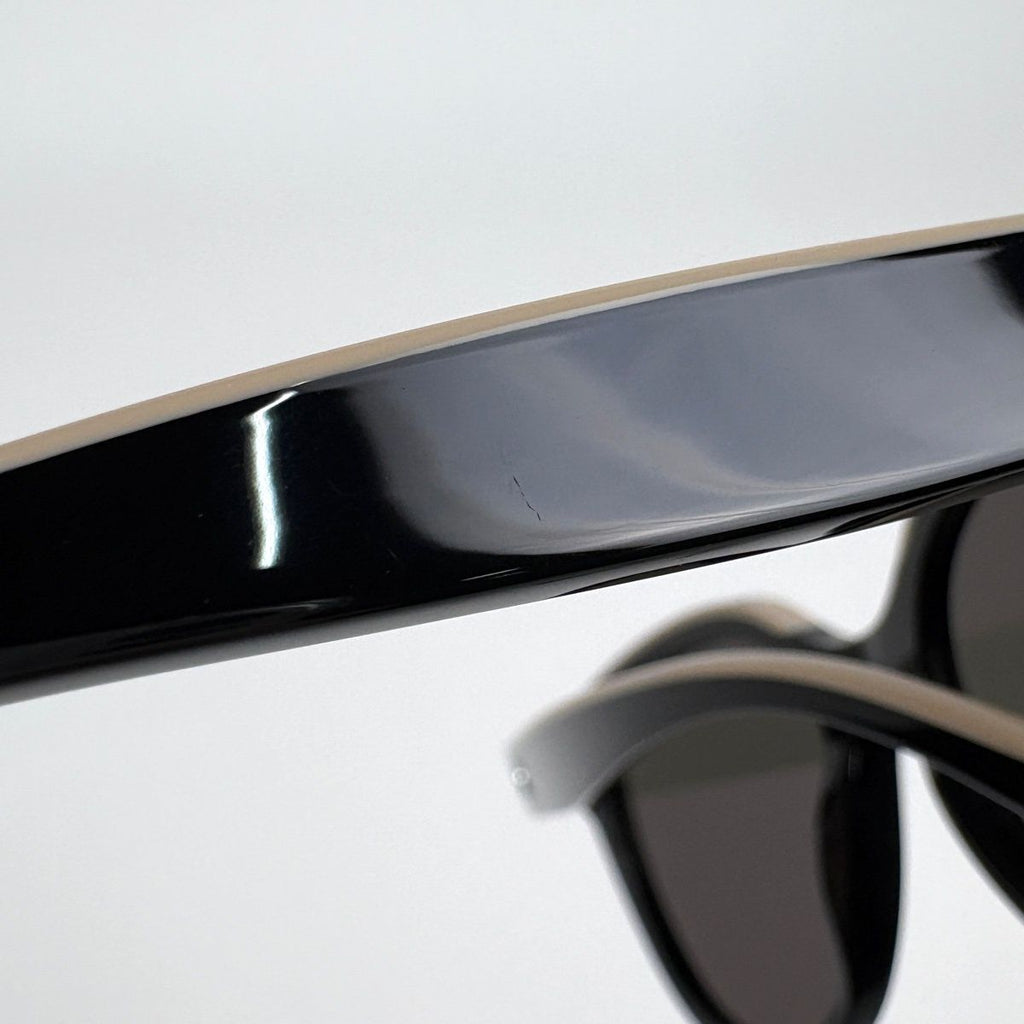 Chanel Sunglasses CC Logo Eyewear Acetate Black — view 5