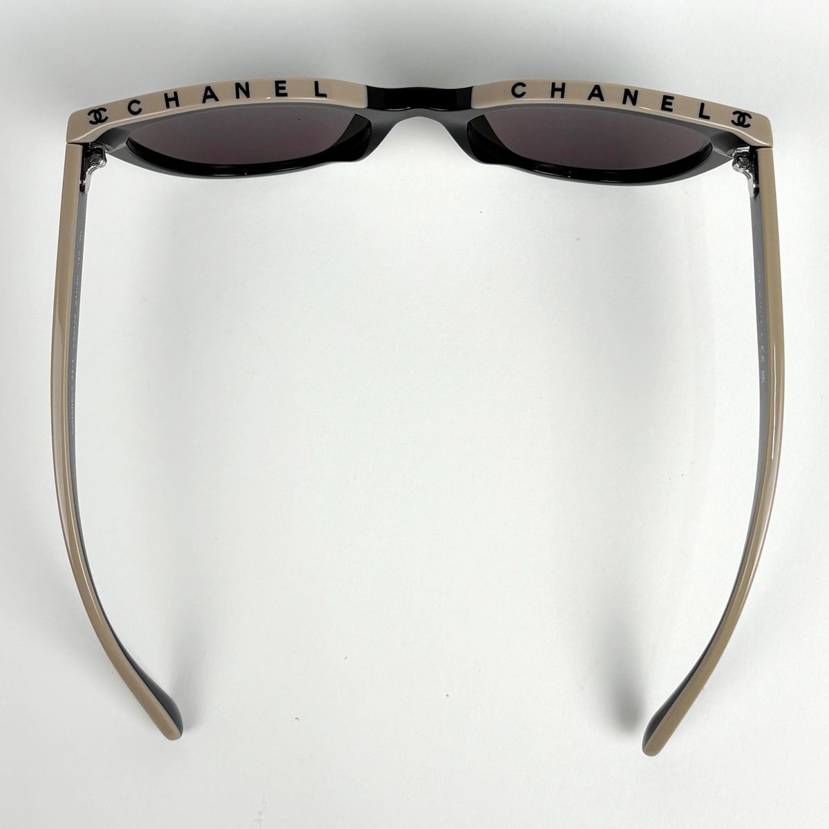 Chanel Sunglasses CC Logo Eyewear Acetate Black — view 3