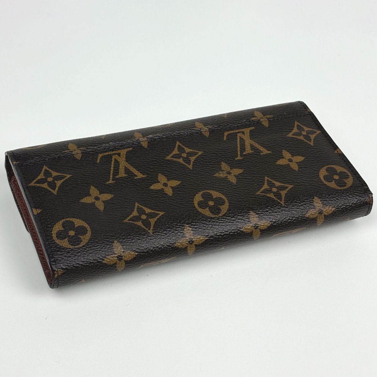 Louis Vuitton Portefeuille Sarah Wallet Bifold Monogram Brown — view 2