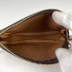 Louis Vuitton Mini Pochette Soirle Pouch Monogram Brown — view 8