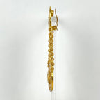 Chanel Earrings CC Logo Gold Plated — view 2
