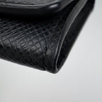 Louis Vuitton Envelope Carte de Visite Card Case Holder Business Taiga Noir — view 3