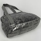 Chanel Unlimited Tote Nylon Silver — view 2