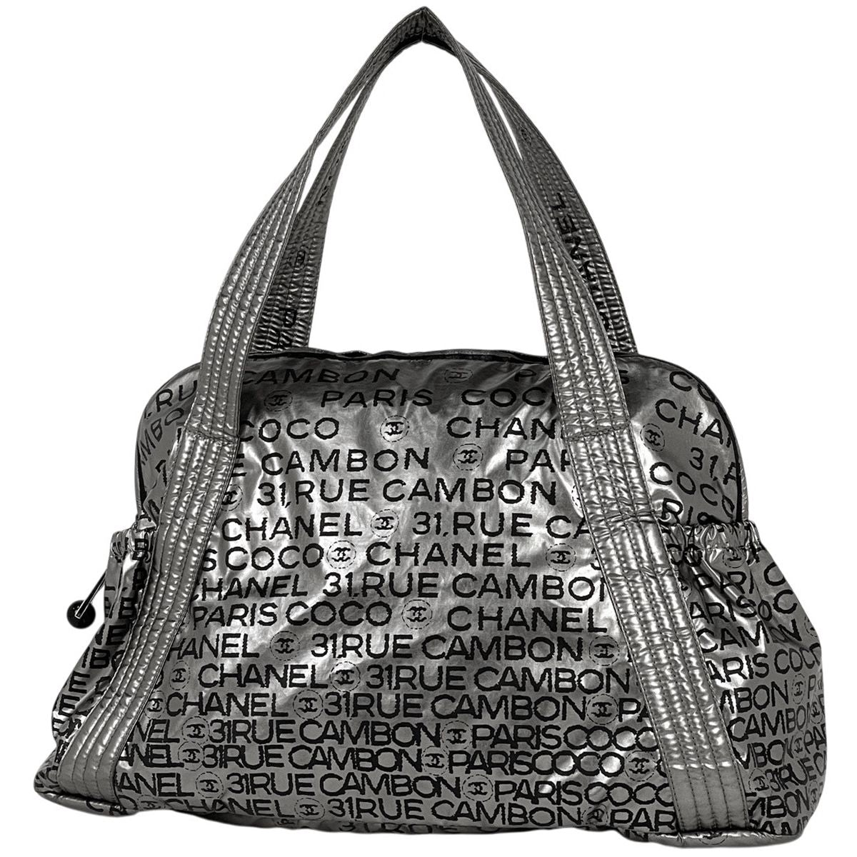 Chanel Unlimited Tote Nylon Silver