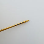 Chanel Brooch CC Logo Color Stone Gold — view 4