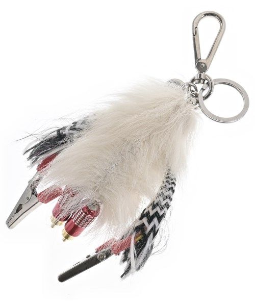 Prada Charm Keychain & Charms White — view 2