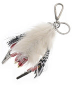 Prada Charm Keychain & Charms White — view 2