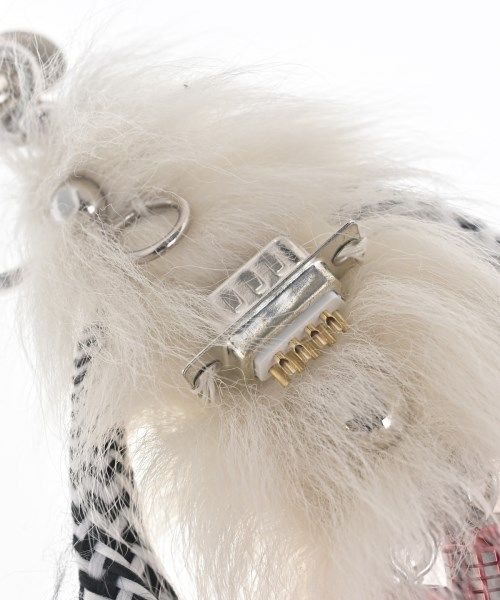 Prada Charm Keychain & Charms White — view 3