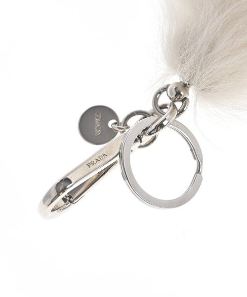 Prada Charm Keychain & Charms White — view 5