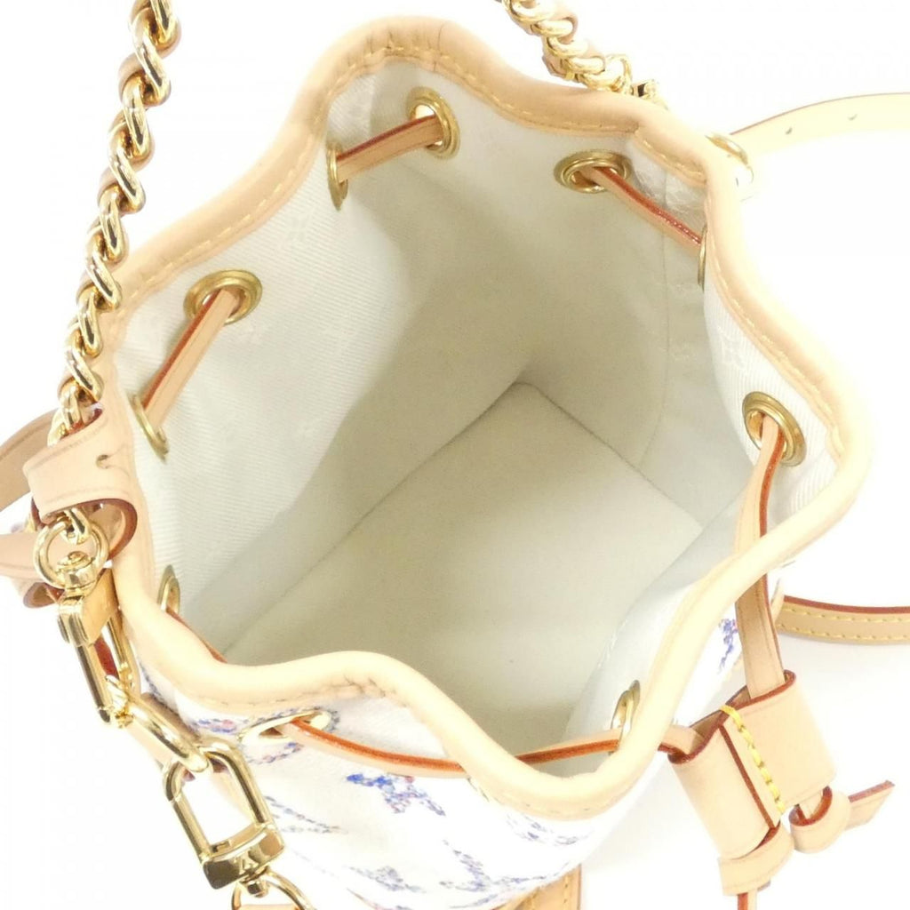 Louis Vuitton Tweed Monogram Multicolor Nano Noe Shoulder — view 8