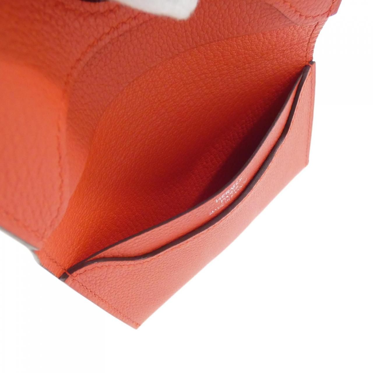 Hermes Card Case Card Holders Silver — view 5