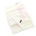 Chanel Stole Scarf White