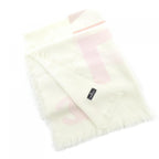 Chanel Stole Scarf White