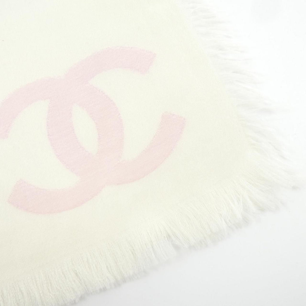 Chanel Stole Scarf White — view 2