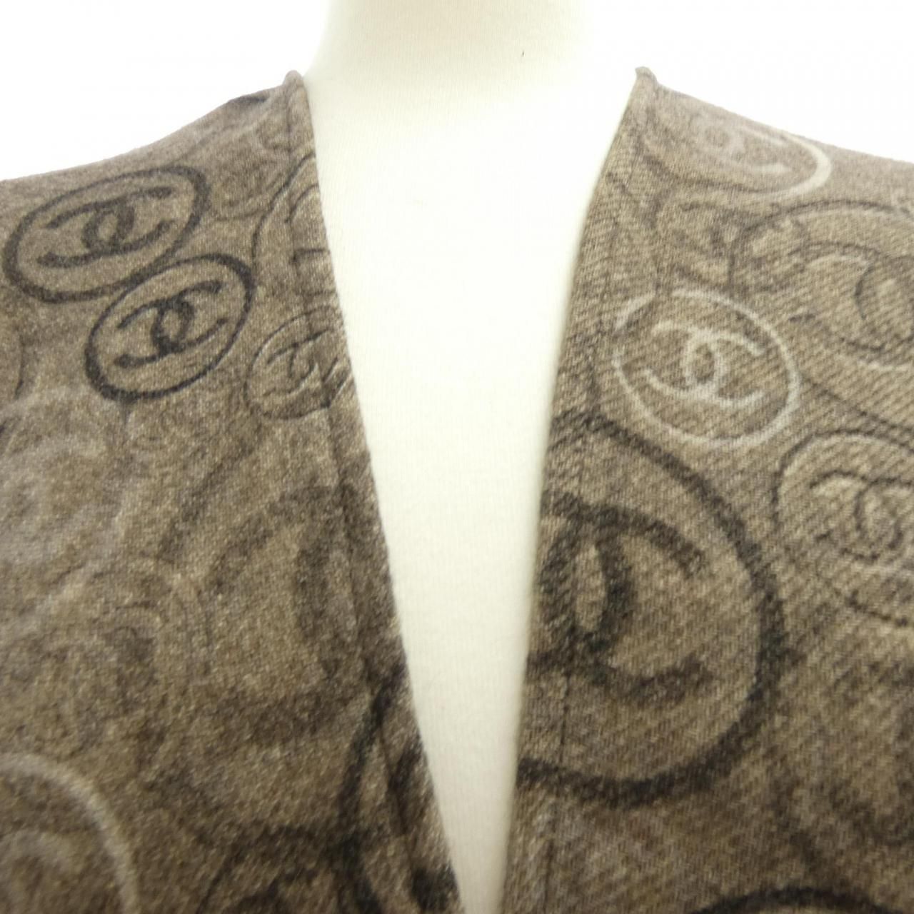 Chanel Stole Scarf Brown — view 4