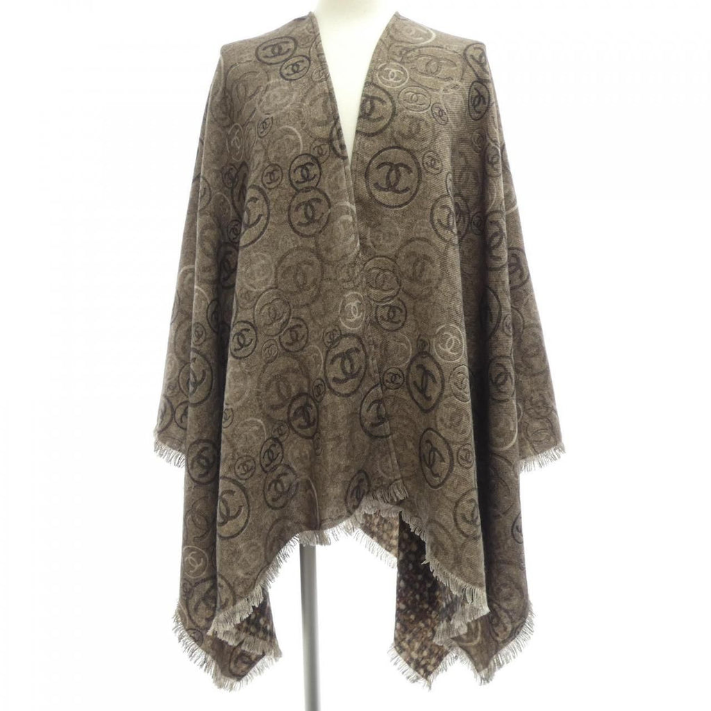 Chanel Stole Scarf Brown