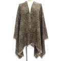 Chanel Stole Scarf Brown