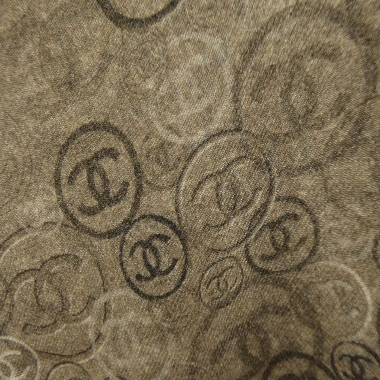 Chanel Stole Scarf Brown — view 5
