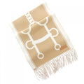 Hermes Mors Scarf Beige